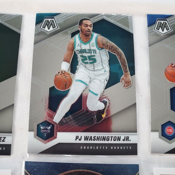 2020-21 Panini Basketball 12 Different Cards Lot Prizm Refractors Mosaic Donruss - Picture 8 of 13